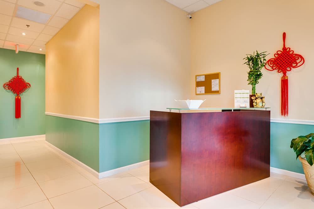 Amazian Massage — reception area